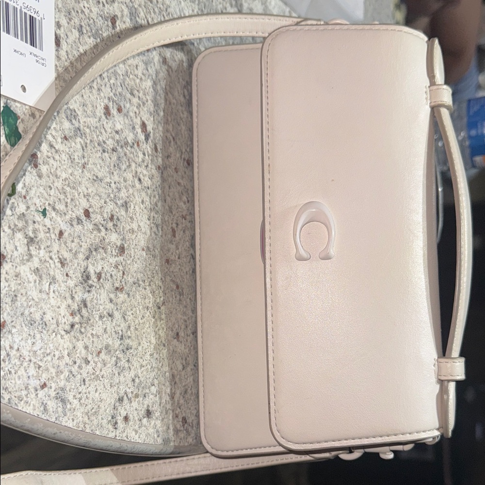 Coach Elegant Cream Crossbody Bag